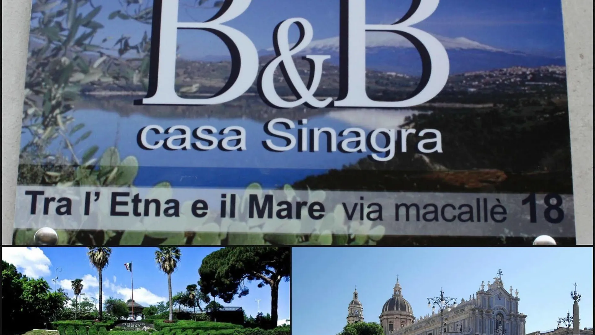 Tra L'Etna E Il Mare B&B Katania Nocleg ze śniadaniem